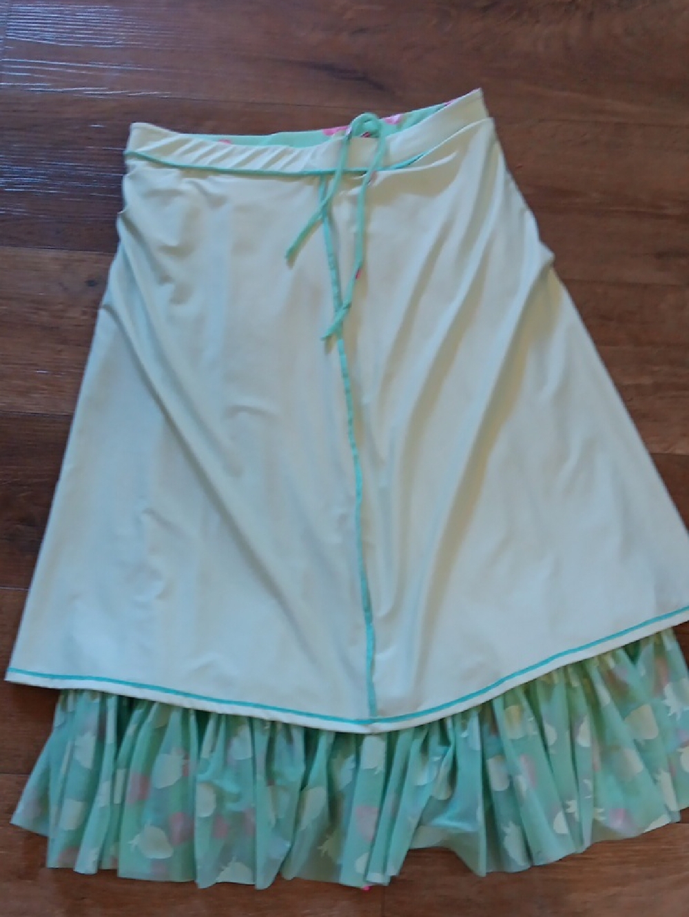 Blackmilk Mint Green And Strawberry 🍓 Skirt Size Large - Picture 7 of 10